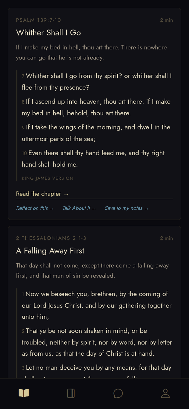 The feed